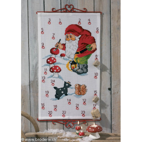 Permin, kit Calendrier de l'Avent (PE34-2261)