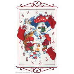 Permin, kit Calendrier de l'Avent (PE34-1545)