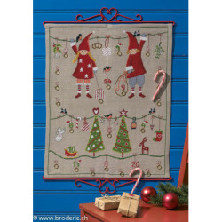 Permin, kit Calendrier de l'Avent (PE34-2260)