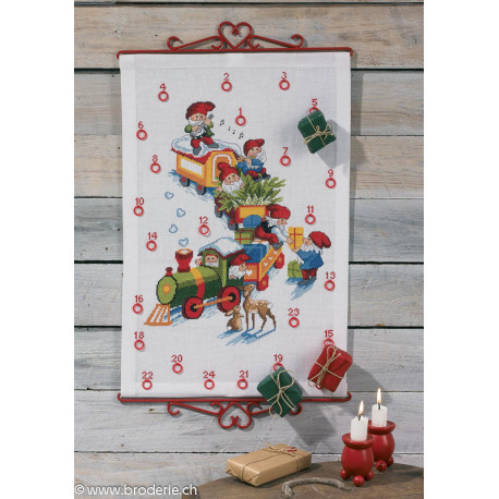 Permin, kit Calendrier de l'Avent (PE34-2262)