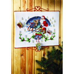 Permin, Kit calendrier de l'Avent - boucles incluses (PE34-2205)