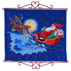 Permin, kit Calendrier de l'Avent, boucles incluses (PE34-5211)