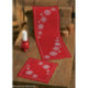 Permin, kit chemin de table Flocons de neige (PE63-4621)