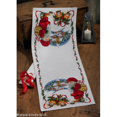 Permin, kit chemin de table Noël (PE68-3291)