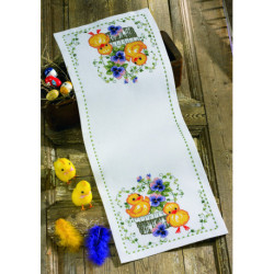 Permin, kit chemin de table Pâques (PE63-9110)