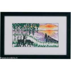 Permin, kit Daim et pêcheur (PE92-3184)