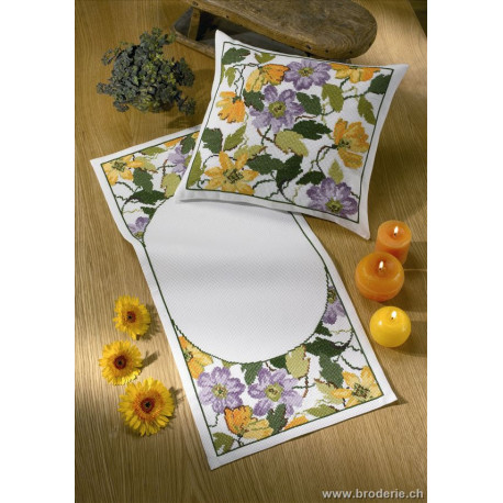 Permin, kit facile Fleurs du printemps (PE83-8316)