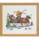 Permin, kit famille ours en bateau (PE92-5123)