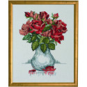 Permin, kit le bouquet de roses en vase (PE70-0308)