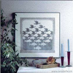 Permin, kit Métamorphoses du poisson en oiseau (PE70-3400)