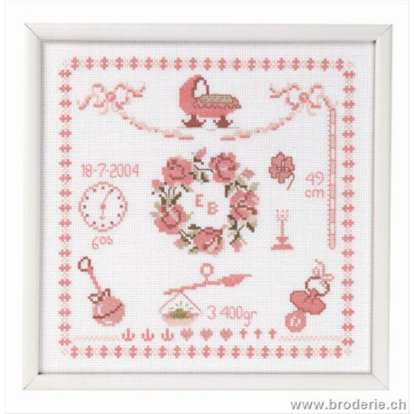 Permin, kit naissance fille (PE39-7132)