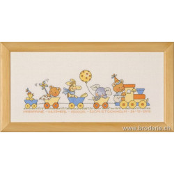 Permin, kit naissance Joyeux amis (PE12-2421)