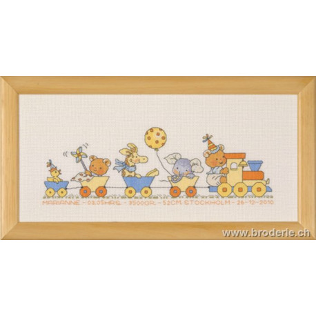 Permin, kit naissance Joyeux amis (PE12-2421)