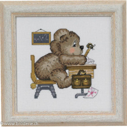 Permin, kit ourson à l'école (PE13-3359)