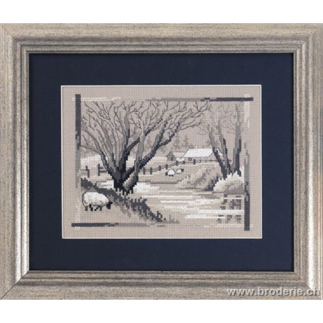 Permin, kit Paysage - mouton (PE12-5156)