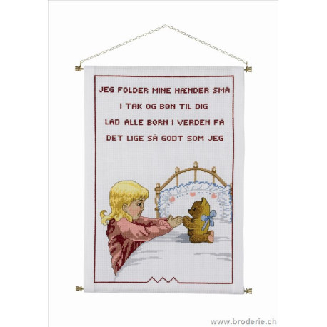 Permin, kit Prière du soir fille (PE90-9120)