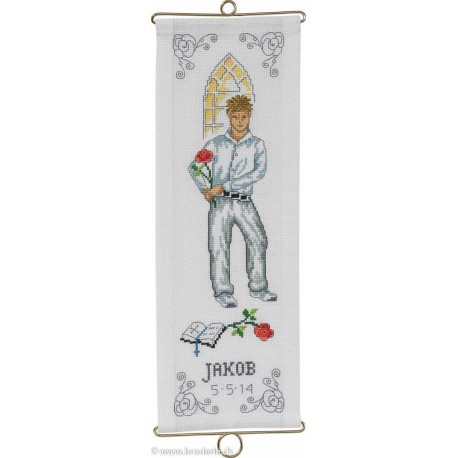 Permin, kit suspense communion garçon (PE36-3347)