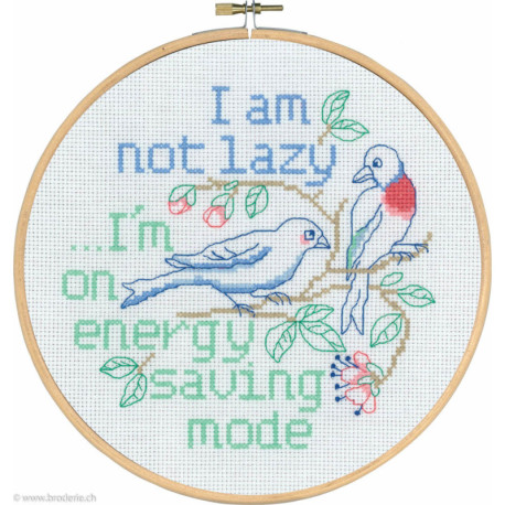 Permin, kit texte Not lazy (PE92-9717)