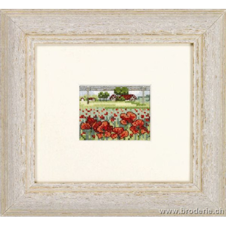 Permin, mini-kit Coquelicots (PE13-2350)
