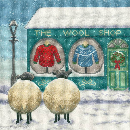 Bothy Threads, kit The Wool Shop (BOXLP18)