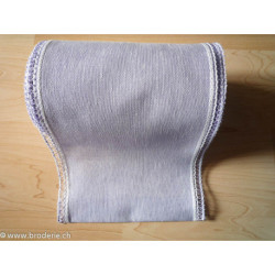 Vaupel, bande à broder 20cm linchiné violet dentelles (3060-227)