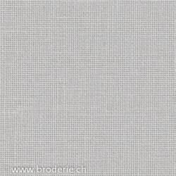 Zweigart, Lin Belfast 12.6 fils/cm gris clair (3609-786)