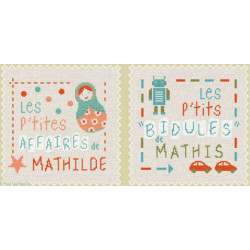 LiliPoints, Grille Cartonnage Les Ptites affaires (V003)