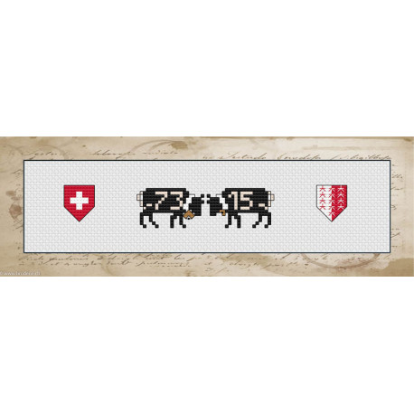 M&D Créations, kit marque-page Combat de reines (MDCK07)