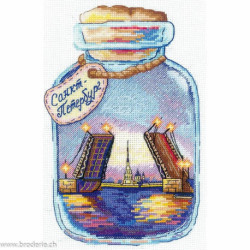 Andriana, kit Cities in bottles, St. Petersburg (SANG-08)