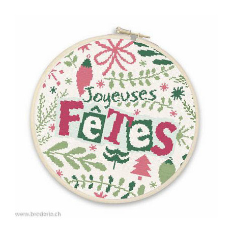 LiliPoints, Grille Joyeuses Fêtes (N043)