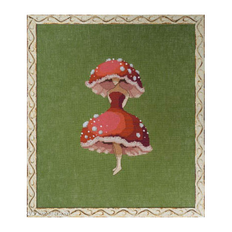 Mirabilia Nora Corbett, grille Forest Mush Moon Glow Floral Dream Wild Floss (NC343)