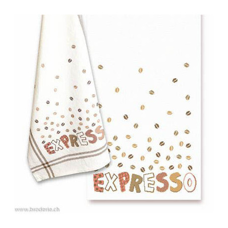 LiliPoints, Grille Petits Torchons - Expresso (PT01)