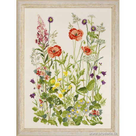 Permin, kit fleurs des champs (PE70-2315)