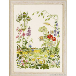 Permin, kit fleurs des champs campagne (PE70-2316)