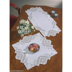 Permin, kit hardanger napperon (PE63-5702)