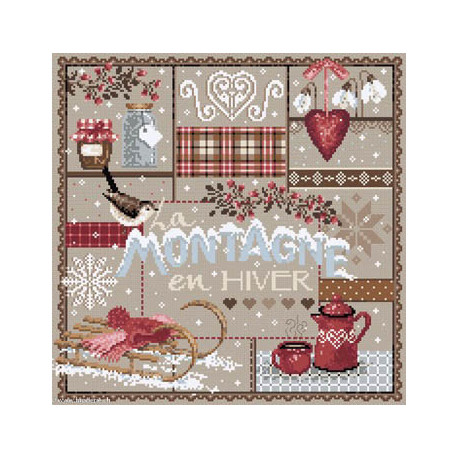 Madame la Fée, grille la Montagne en hiver (FEE150)