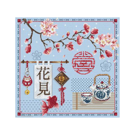 Madame la Fée, grille Hanami (FEE090)