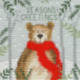 Bothy Threads, kit carte de Voeux Bear (BOXMAS9)