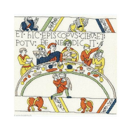 Bothy Threads, kit Bayeux The Bishop's Feast (BOXBT3)