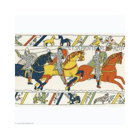 Bothy Threads, kit Bayeux The Cavalry (BOXBT2)