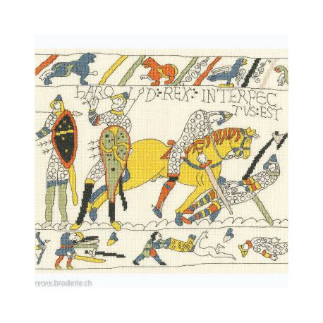 Bothy Threads, kit Bayeux The Demise Of King Harold (BOXBT5)