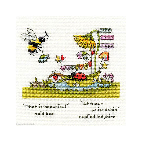 Bothy Threads, kit Beautiful Friendship (BOXETE3)