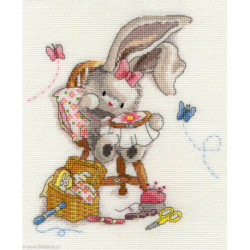 Bothy Threads, kit Bebunni collection - Sewn with Love (BOXBB2)