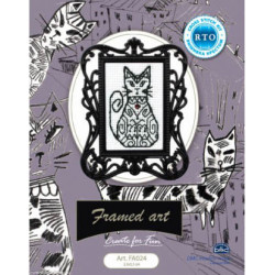 RTO, kit miniature avec cadre, Chat (RTOFA024)