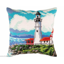 Collection d'Art, kit coussin Lighthouse on the shore of the bay (CADE5430)