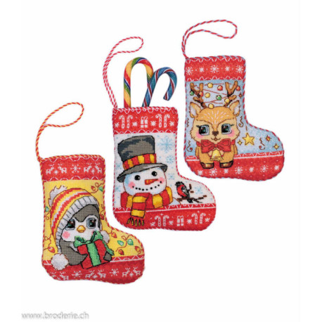 Riolis, kit Christmas Stockings (RI2239AC)