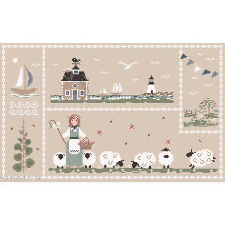 Couleur d'étoile, grille l' Ile aux trésors (CE0228)