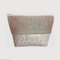 Bonheur des Dames, pochette lin/coton enduit Arabesques (BDTCE13)