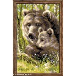 Riolis, kit Bear with Cub (RI1438)