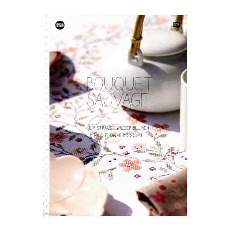 Rico, catalogue de points de croix Bouquet sauvage (RICO158)